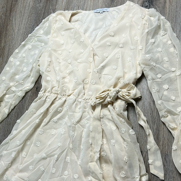 Swiss dot Dress Size Small - Picture 3 of 16